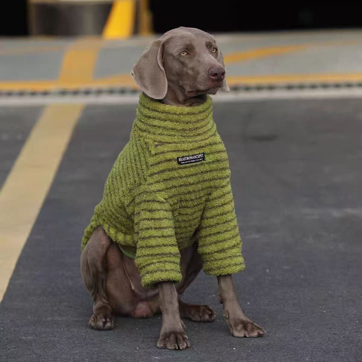 Warm Fleece Sweater For Medium- To Large-Sized Dogs - Premium Pet Accessory