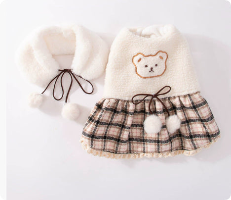 Fashion New Puppy Cute Bear Dress - Majestic Pet Kingdom