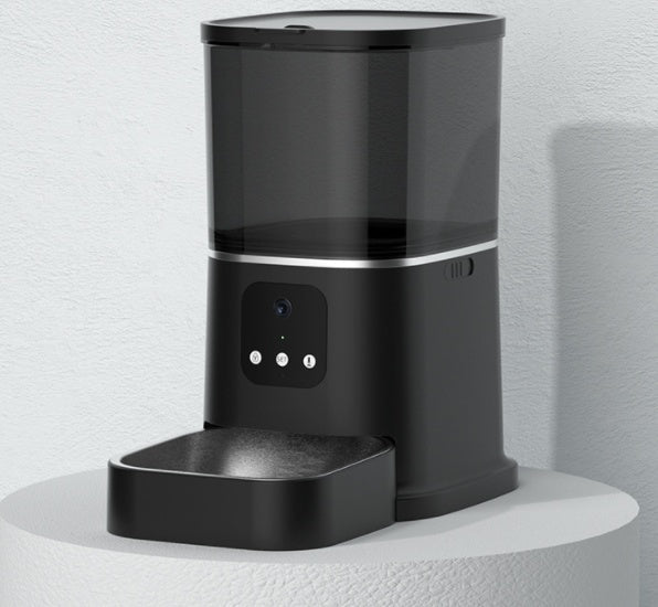 Pet Automatic Feeder Large Capacity Smart Voice Recorder APP Control Timer Feeding Cat Dog Food Dispenser With WiFi Pet Bo - Majestic Pet Kingdom