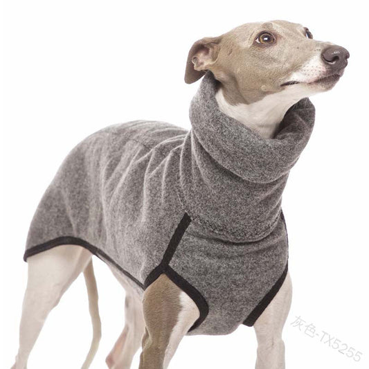 Fashion Trend Big Dog Puppy Pet Clothes High Collar Warm Dog Clothes - Majestic Pet Kingdom