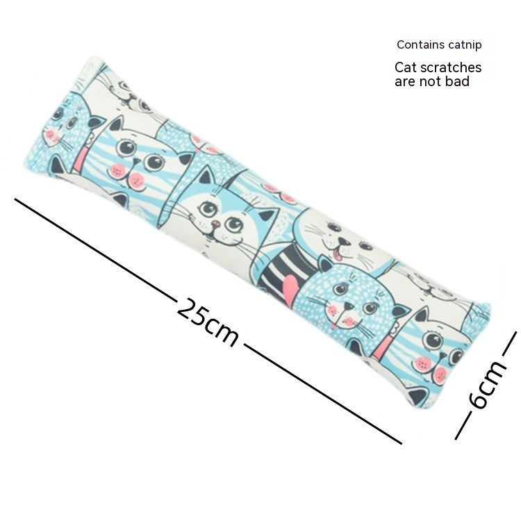 Creative Catnip Pillow Cat Teaser Toy Cat Pillow Pet Supplies Bite Grinding Claw Cross-border Amazon Hot