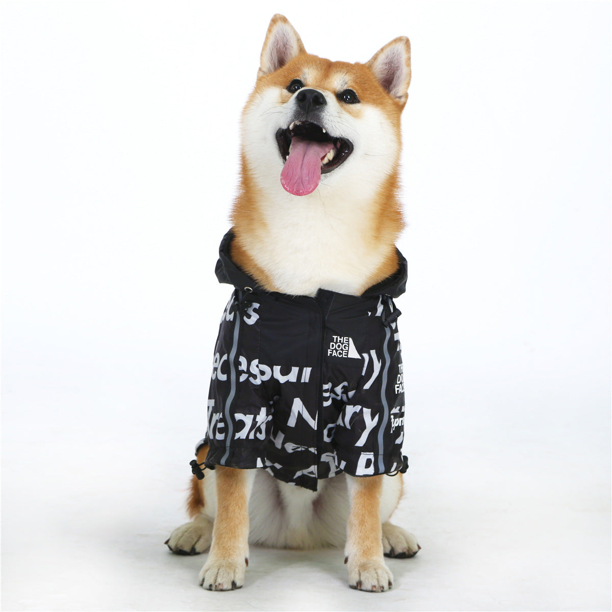 Windproof And Rainproof Dog Clothes Large Dog Raincoat Dog Pet Shell Jacket - Majestic Pet Kingdom