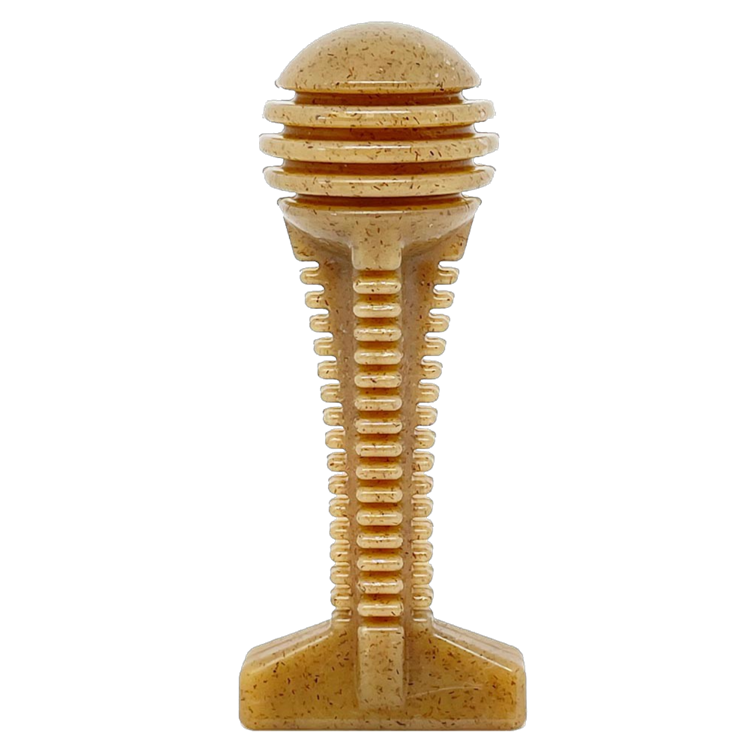 Dog Chew Toy Honey Bone Dental Tower Nylon Aggressive Chew