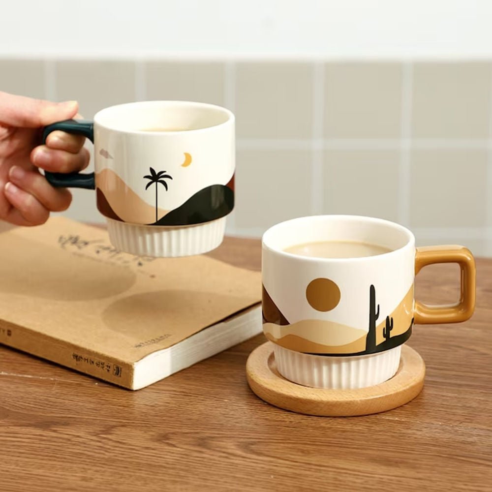 Tilley + Me Desert Vibe Artisanal Mug | Handcrafted Ceramic