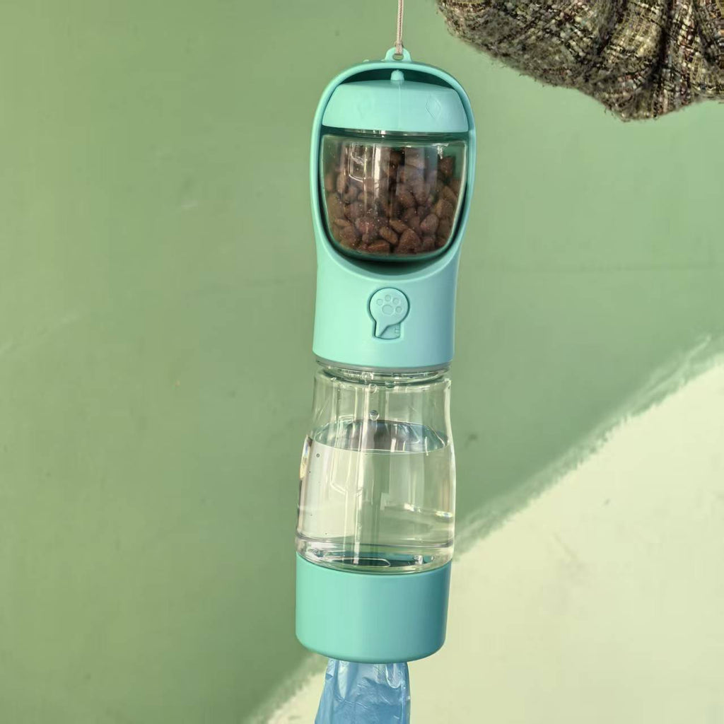 Pet Travel Cup Portable Outdoor Water Bottle Multifunctional Feeder