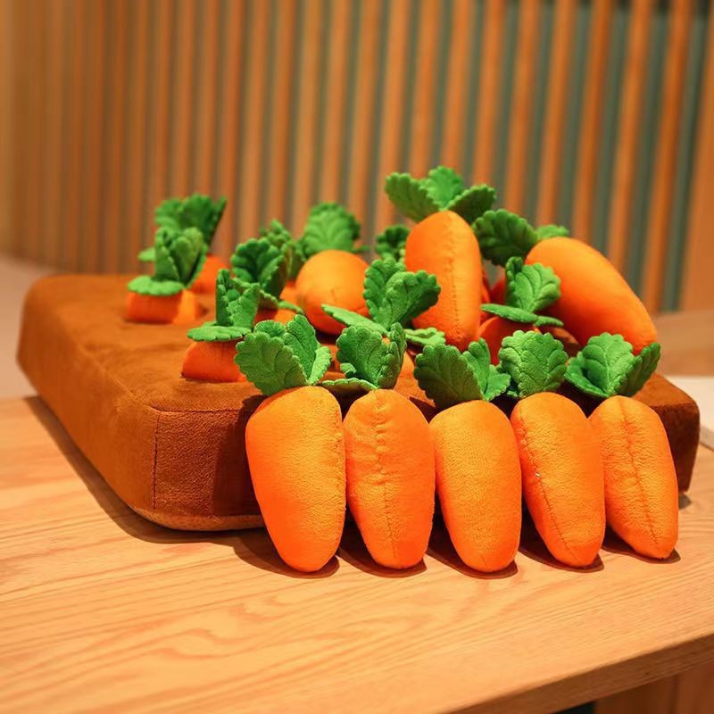 Pets Gnaw On Doll Fruits And Vegetables
