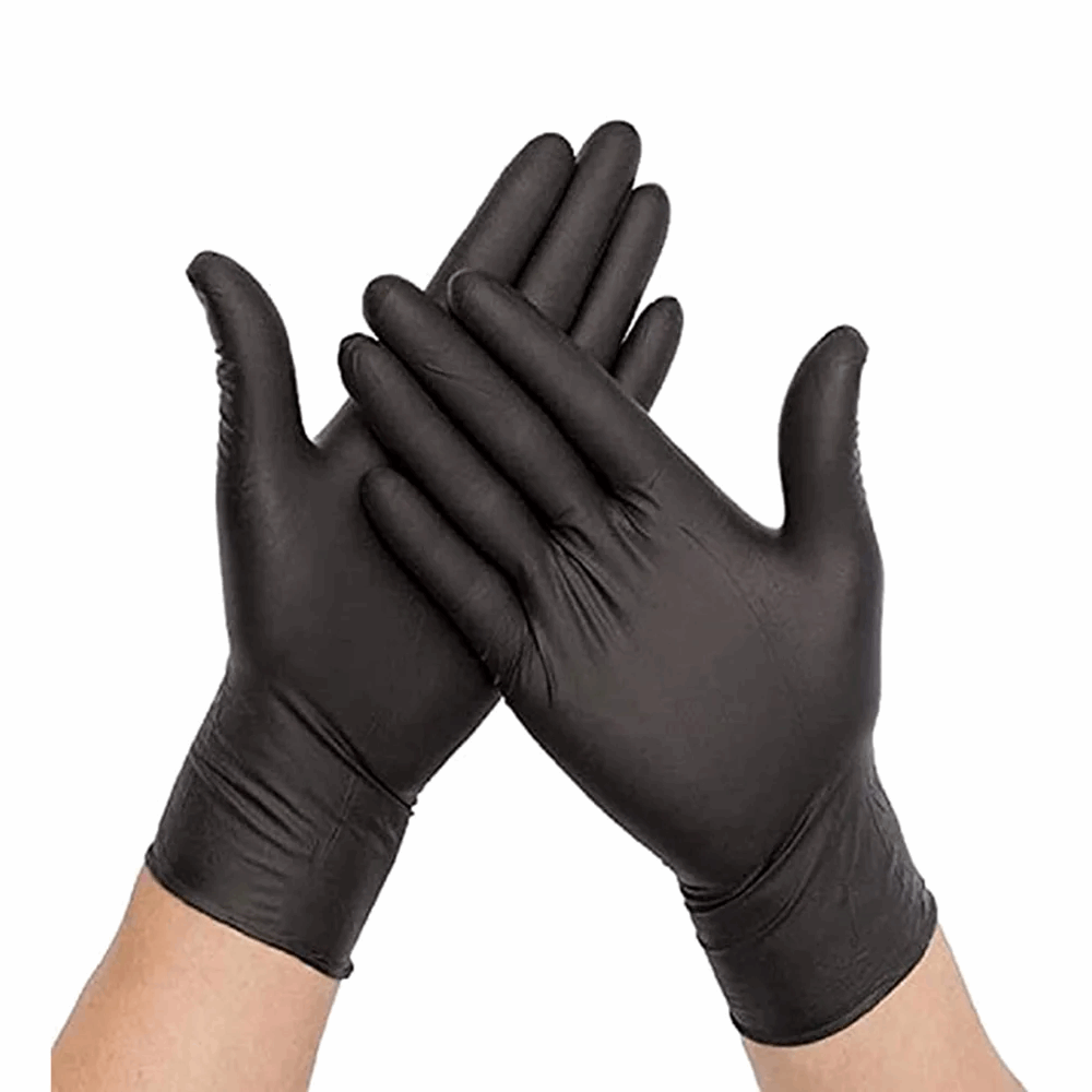 Textured Disposable Nitrile Gloves Powder-Free (100 CT)