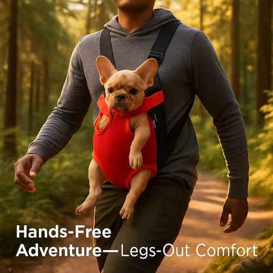 Dog Carrier Backpack Legs-Out Breathable Travel Shoulder Bag