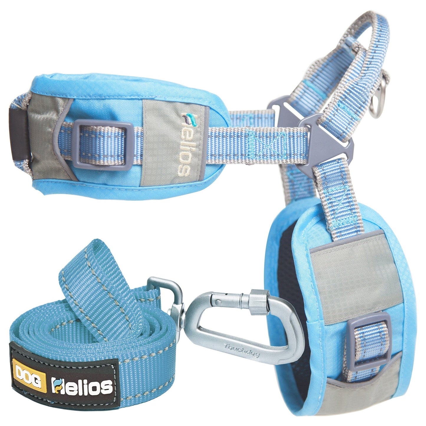 Dog Helios 'Geo-turf' Performance Adjustible and Reflective Dog Harness and Leash