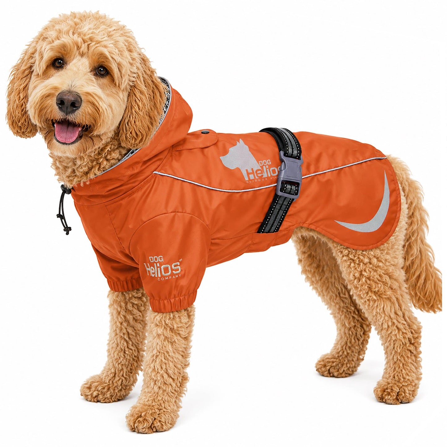 Dog Helios 'Ice-Breaker' Extendable Hooded Dog Coat w/ Heat Reflective Technology