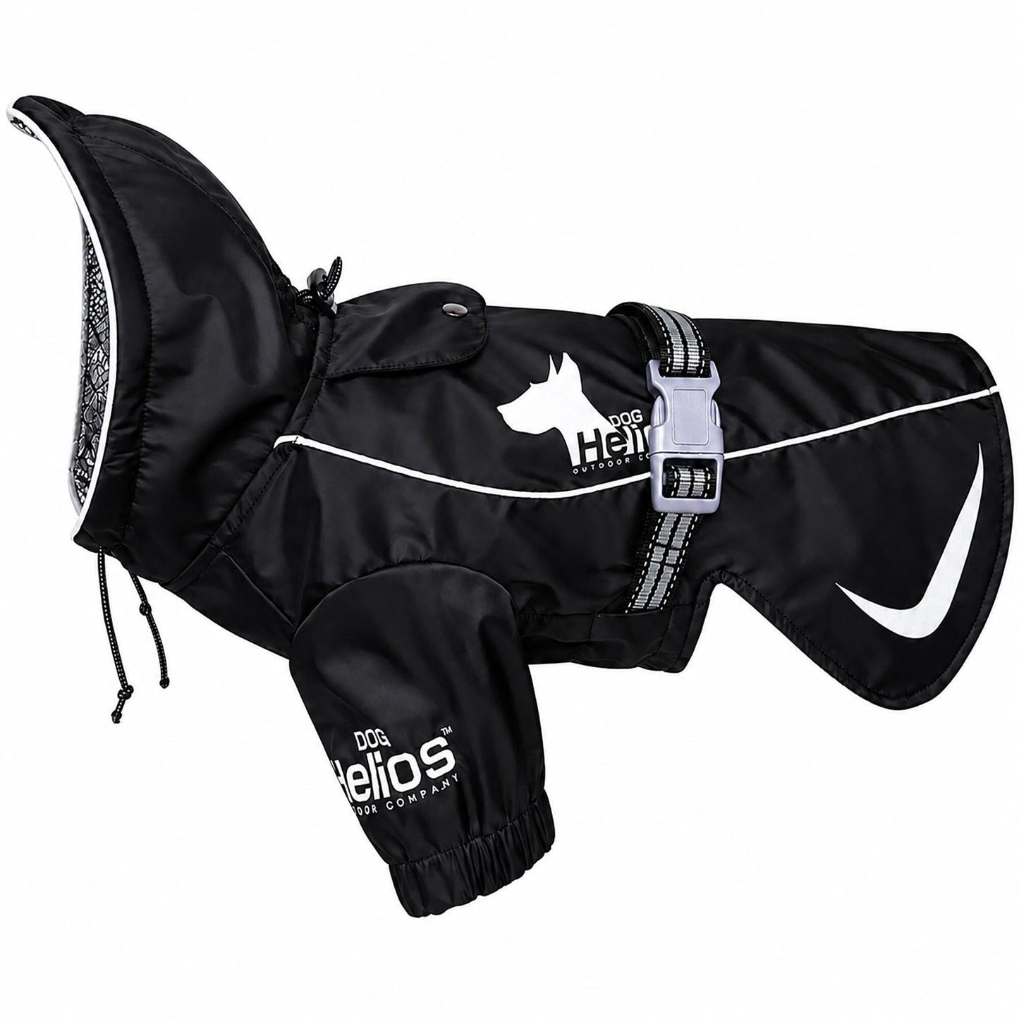 Dog Helios 'Ice-Breaker' Extendable Hooded Dog Coat w/ Heat Reflective Technology