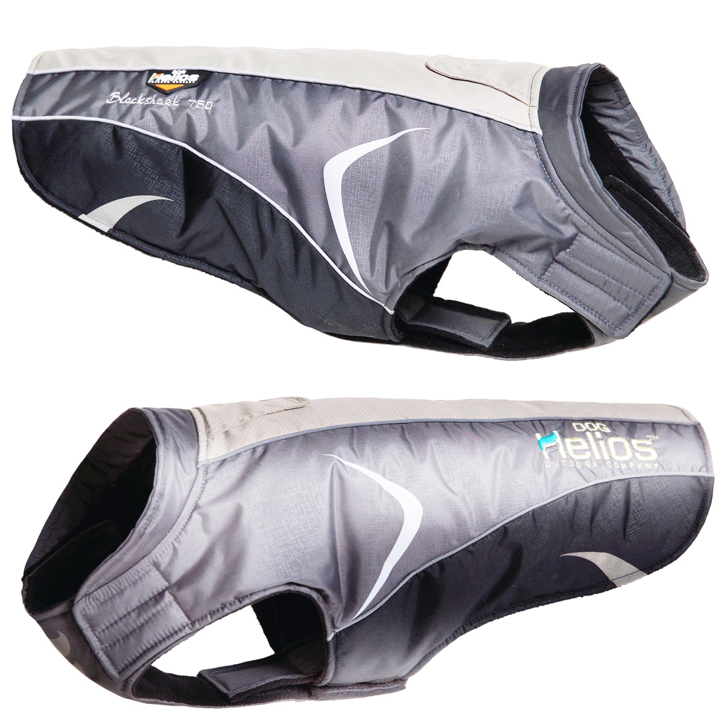 Dog Helios ® Altitude-Mountaineer Wrap-Hook-and-Loop Waterproof Dog Coat