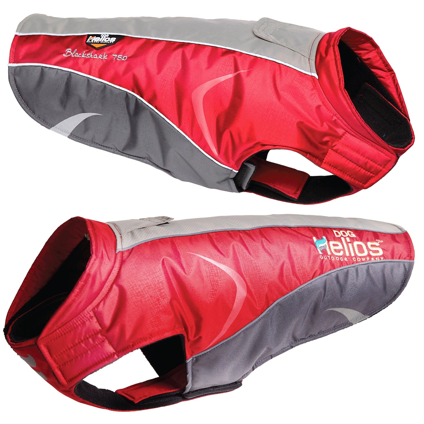 Dog Helios ® Altitude-Mountaineer Wrap-Hook-and-Loop Waterproof Dog Coat