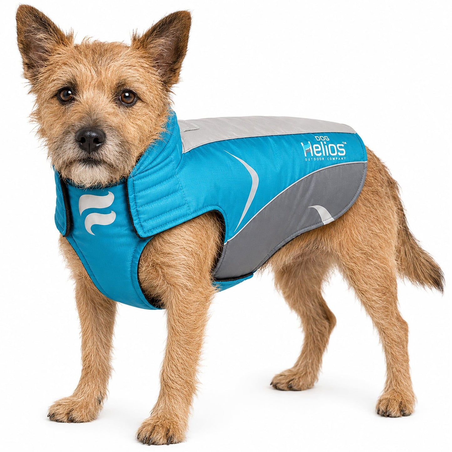 Dog Helios ® Altitude-Mountaineer Wrap-Hook-and-Loop Waterproof Dog Coat