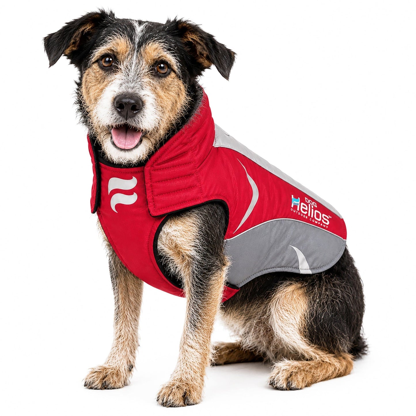Dog Helios ® Altitude-Mountaineer Wrap-Hook-and-Loop Waterproof Dog Coat