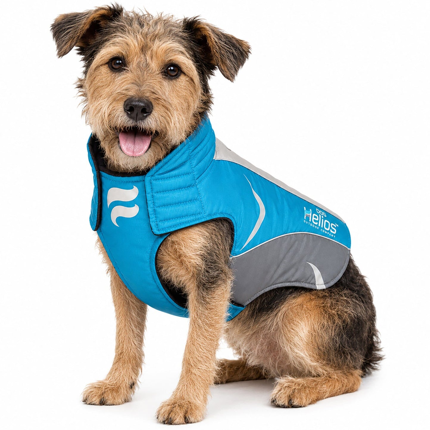 Dog Helios ® Altitude-Mountaineer Wrap-Hook-and-Loop Waterproof Dog Coat