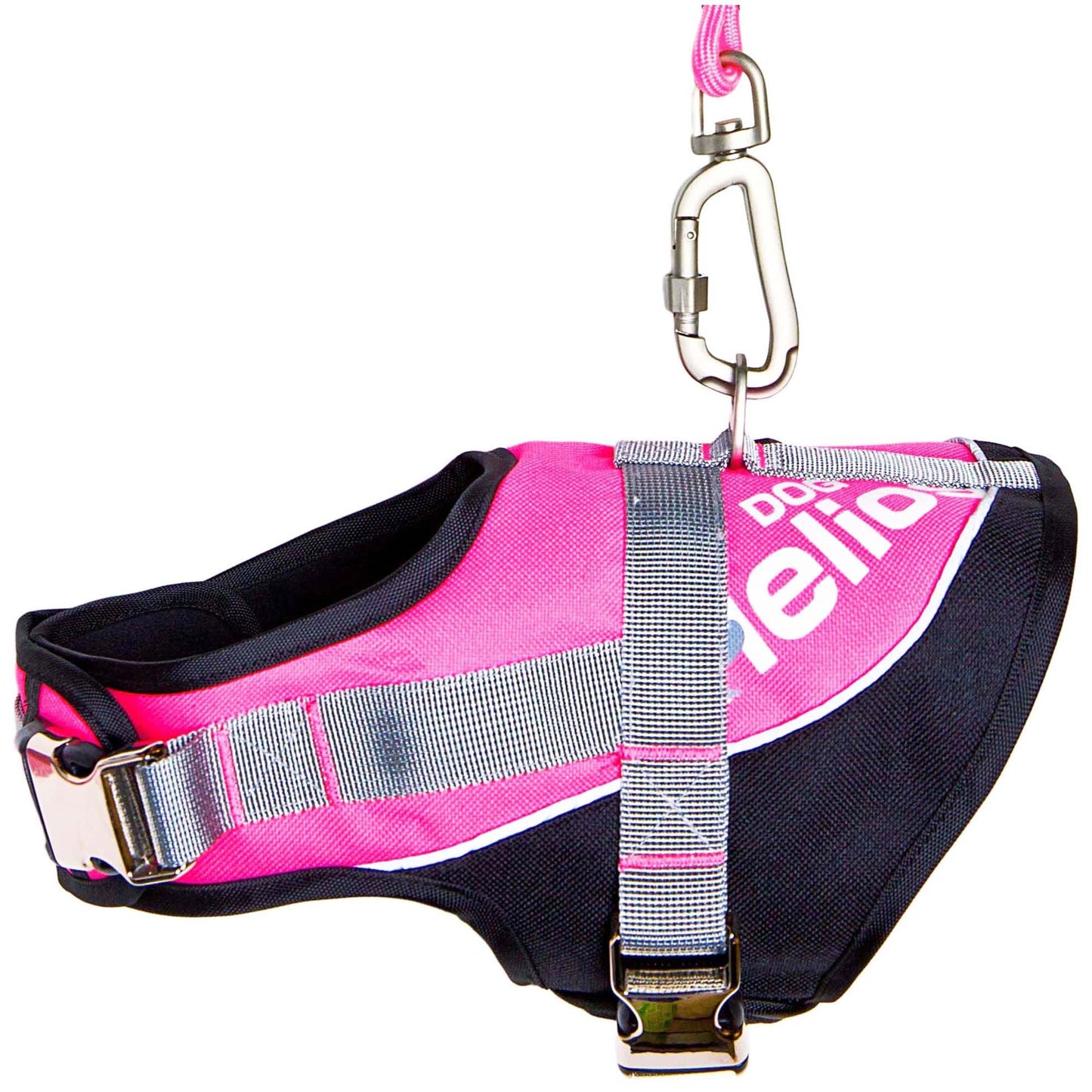 Dog Helios ® 'Bark-Mudder' 2-in-1 Reflective and Adjustable Sporty Dog Harness and Leash