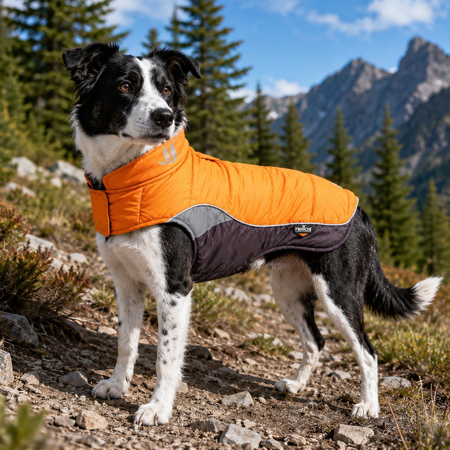 Dog Helios ® Hurricane-Waded Plush 3M Reflective Insulated Winter Dog Coat
