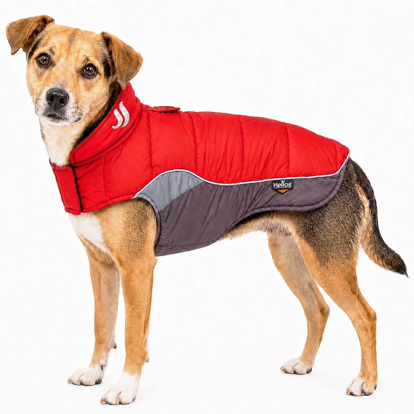 Dog Helios ® Hurricane-Waded Plush 3M Reflective Insulated Winter Dog Coat