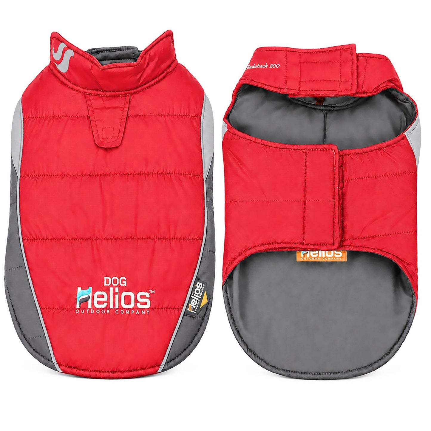 Dog Helios ® Hurricane-Waded Plush 3M Reflective Insulated Winter Dog Coat