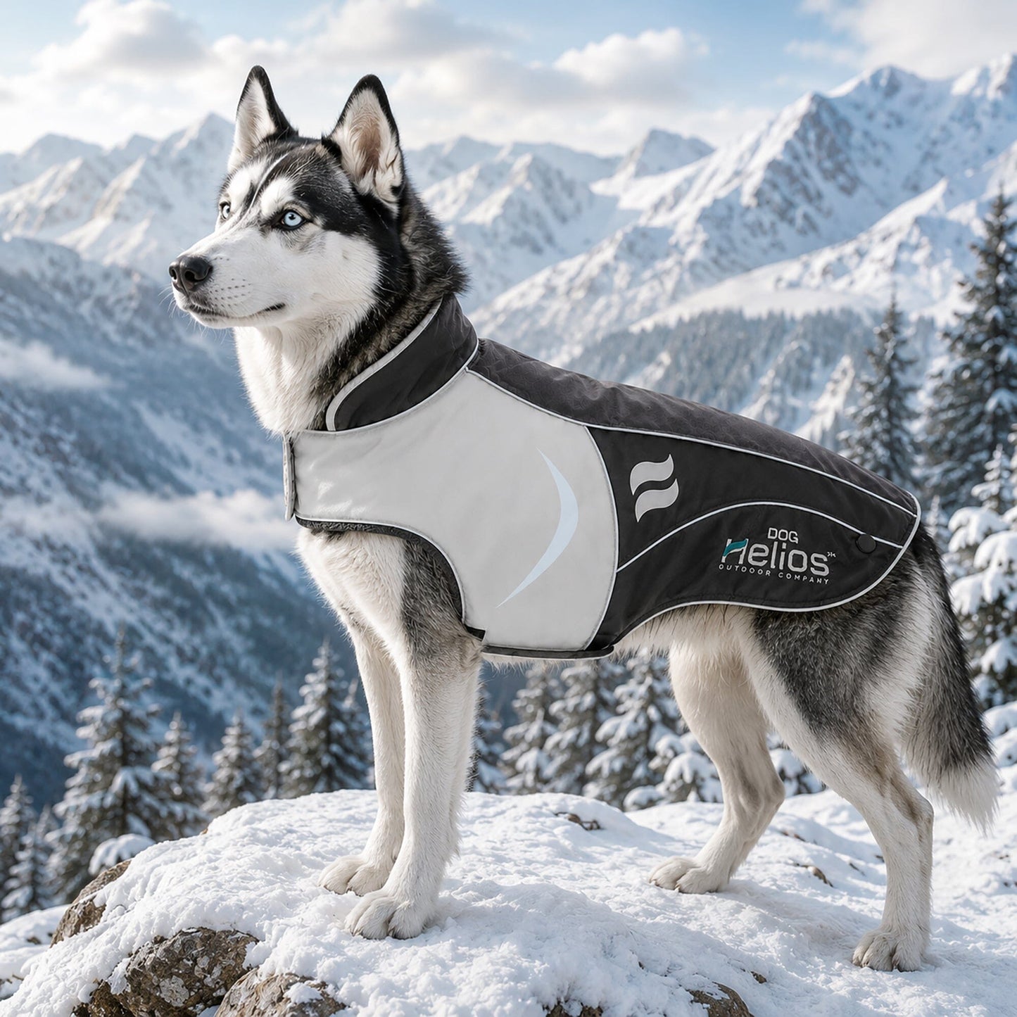 Dog Helios ® Lotus-Rusher 2-in-1 Dual-Removable Layered Performance Dog Jacket