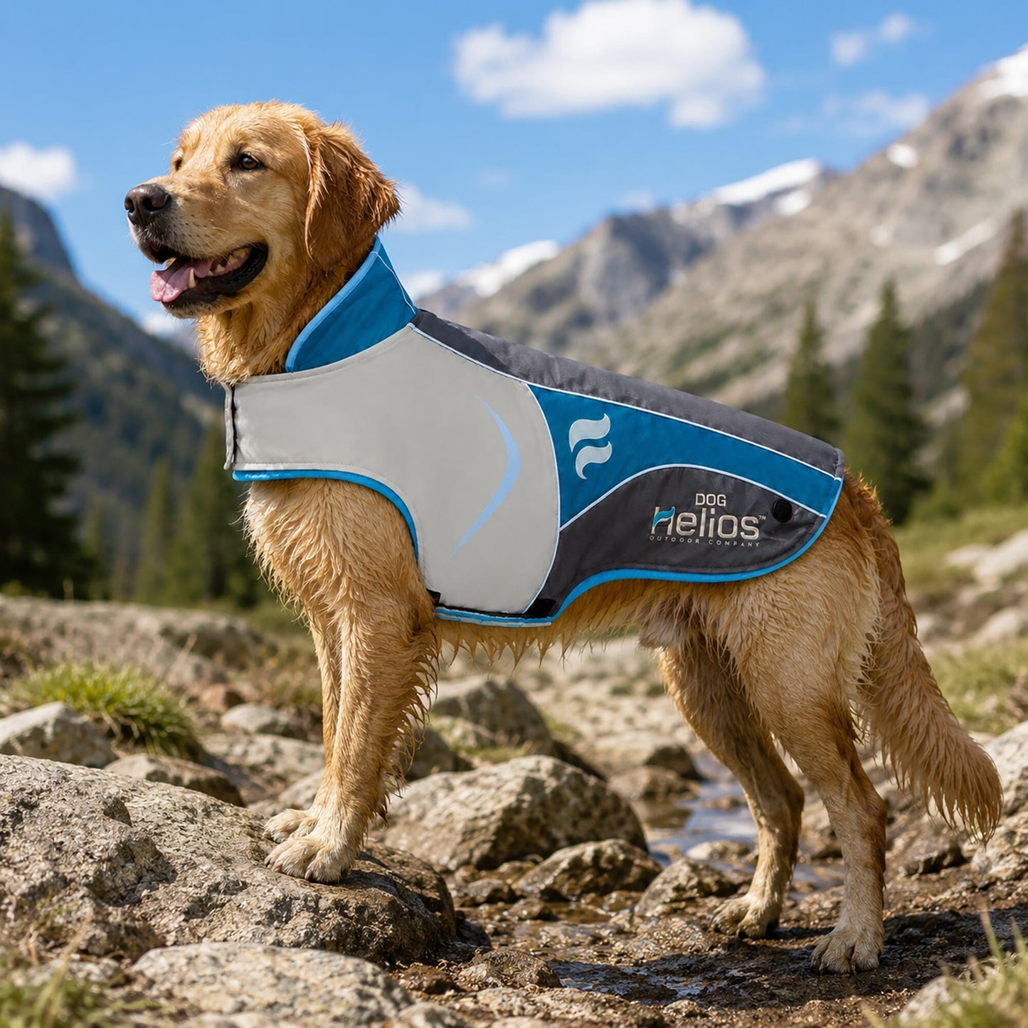 Dog Helios ® Lotus-Rusher 2-in-1 Dual-Removable Layered Performance Dog Jacket