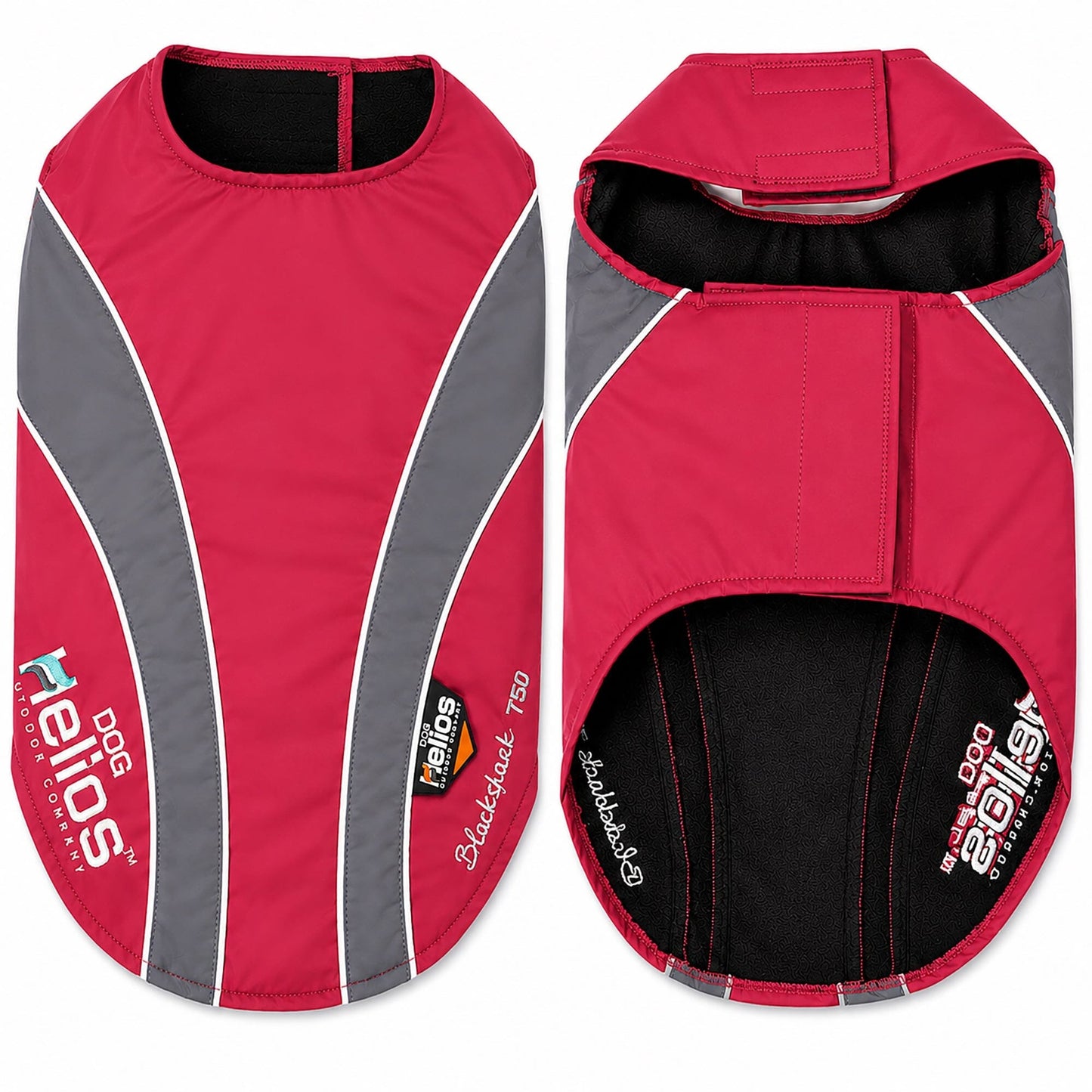 Dog Helios ® Octane Reflective Soft-Shell Neoprene Performance Dog Coat