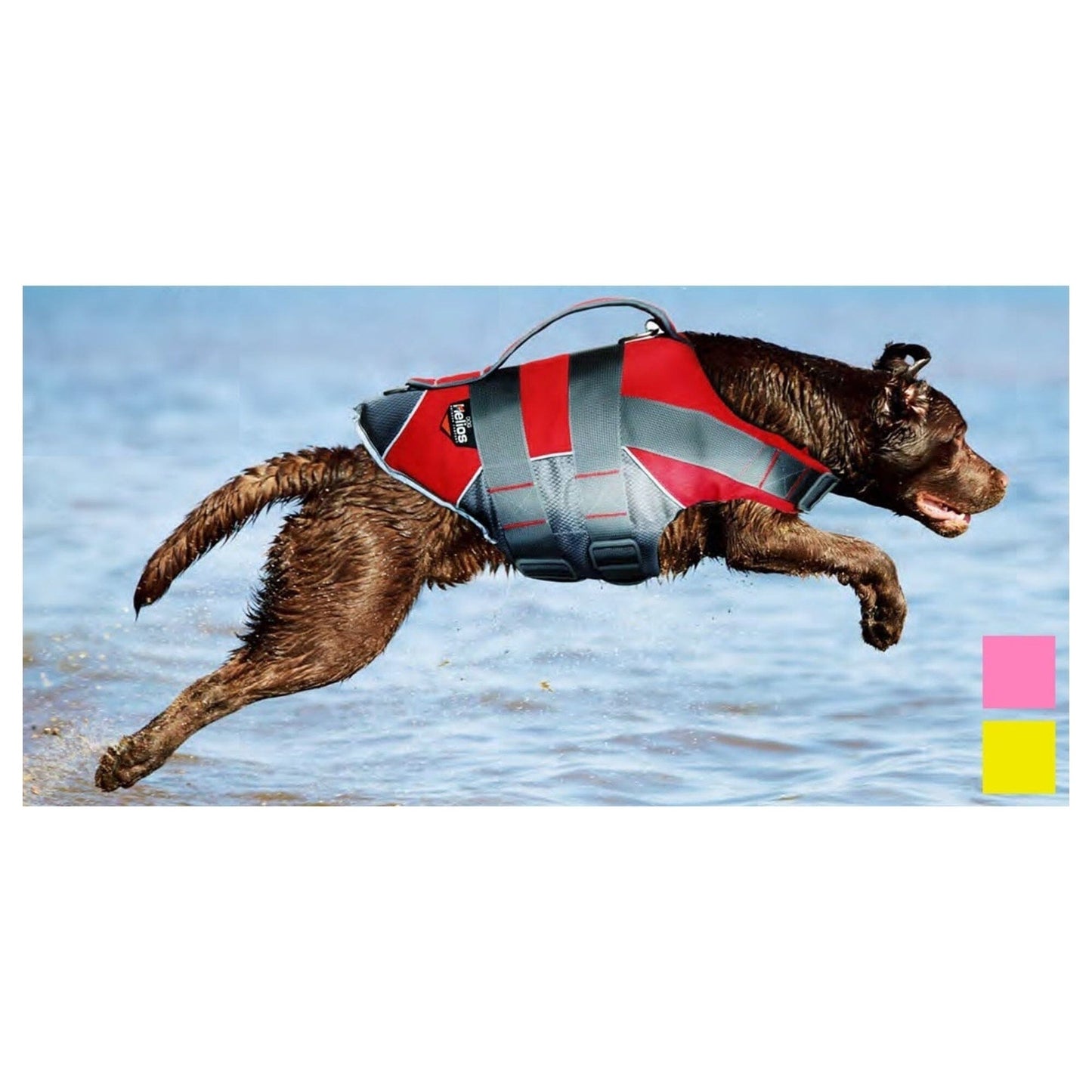 Dog Helios ® 'Splash-Explore' Reflective and Adjustable Floating Safety Dog Life Jacket