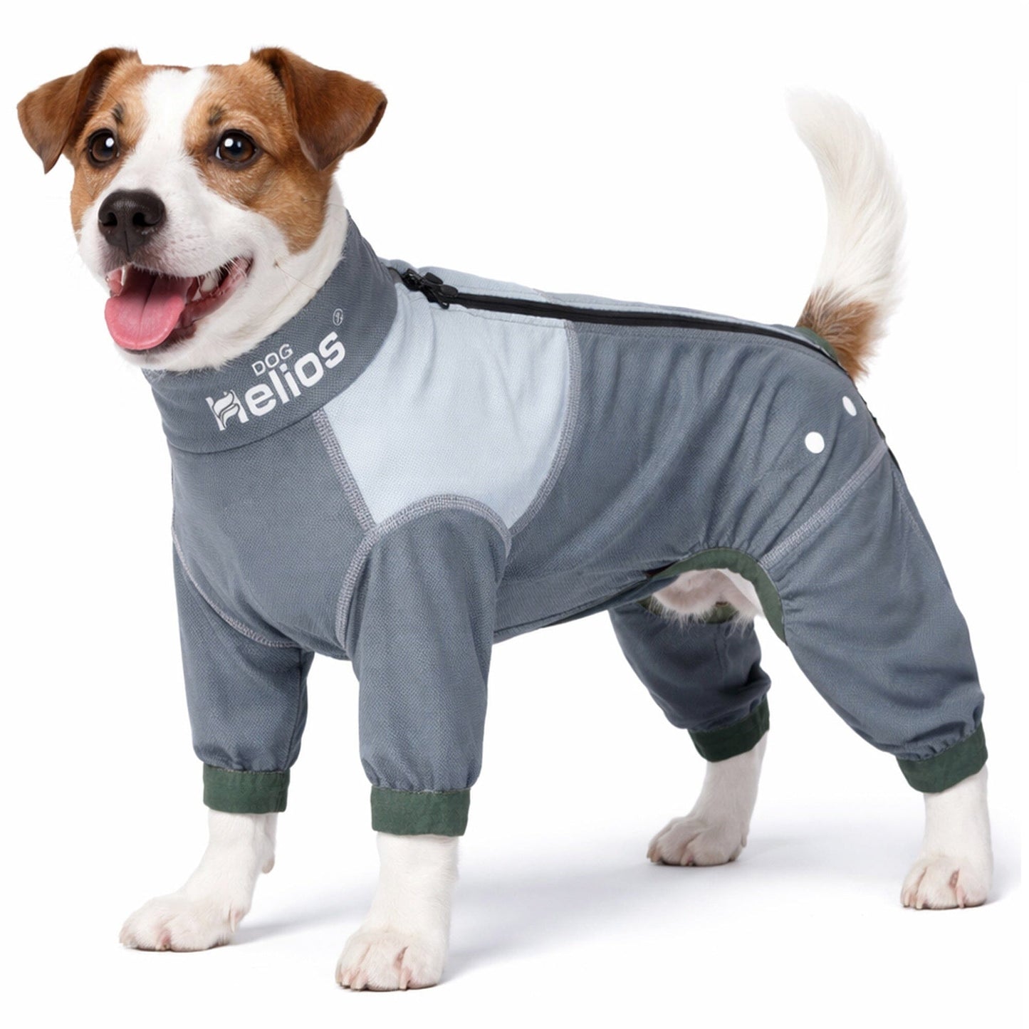 Dog Helios ® 'Tail Runner' Lightweight 4-Way-Stretch Breathable Yoga Dog Tracksuit