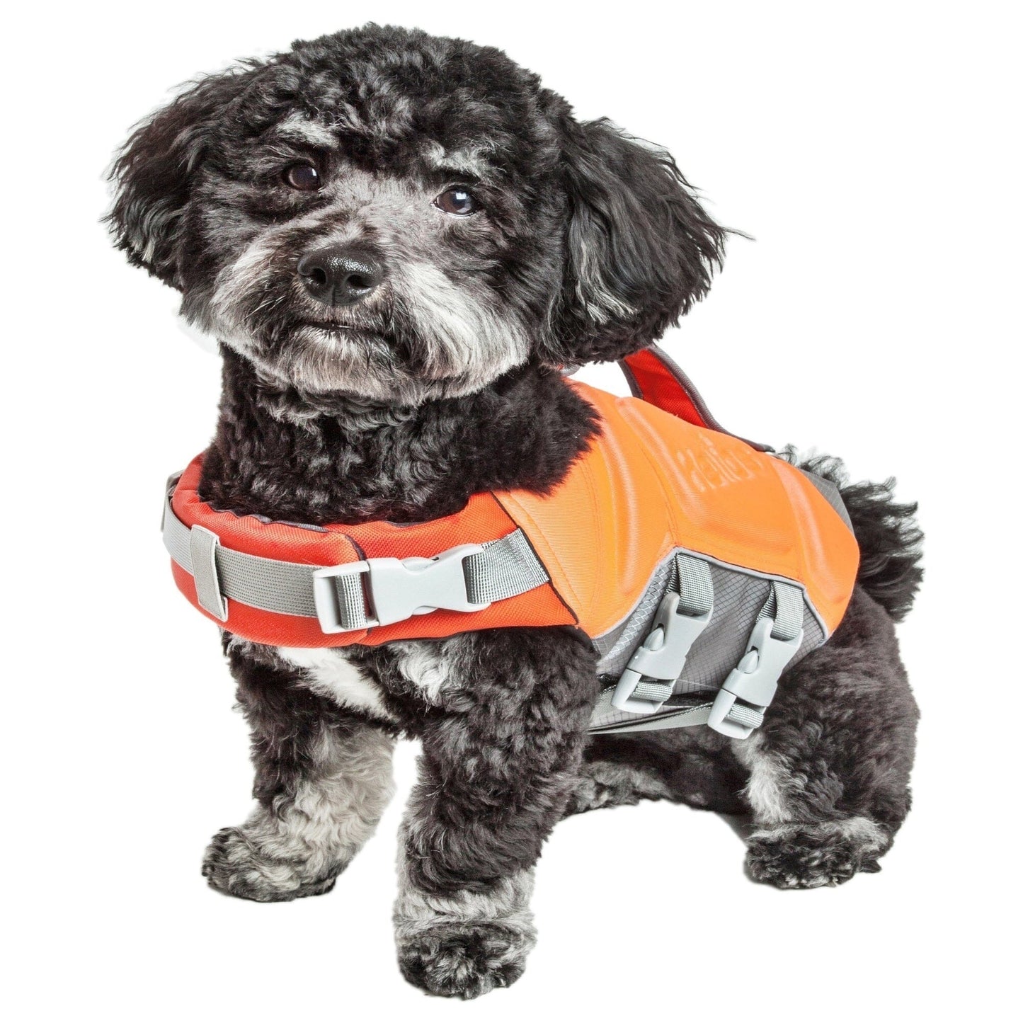 Dog Helios ® 'Tidal Guard' Multi-Point Strategically-Stitched Reflective Pet Dog Life Jacket Vest