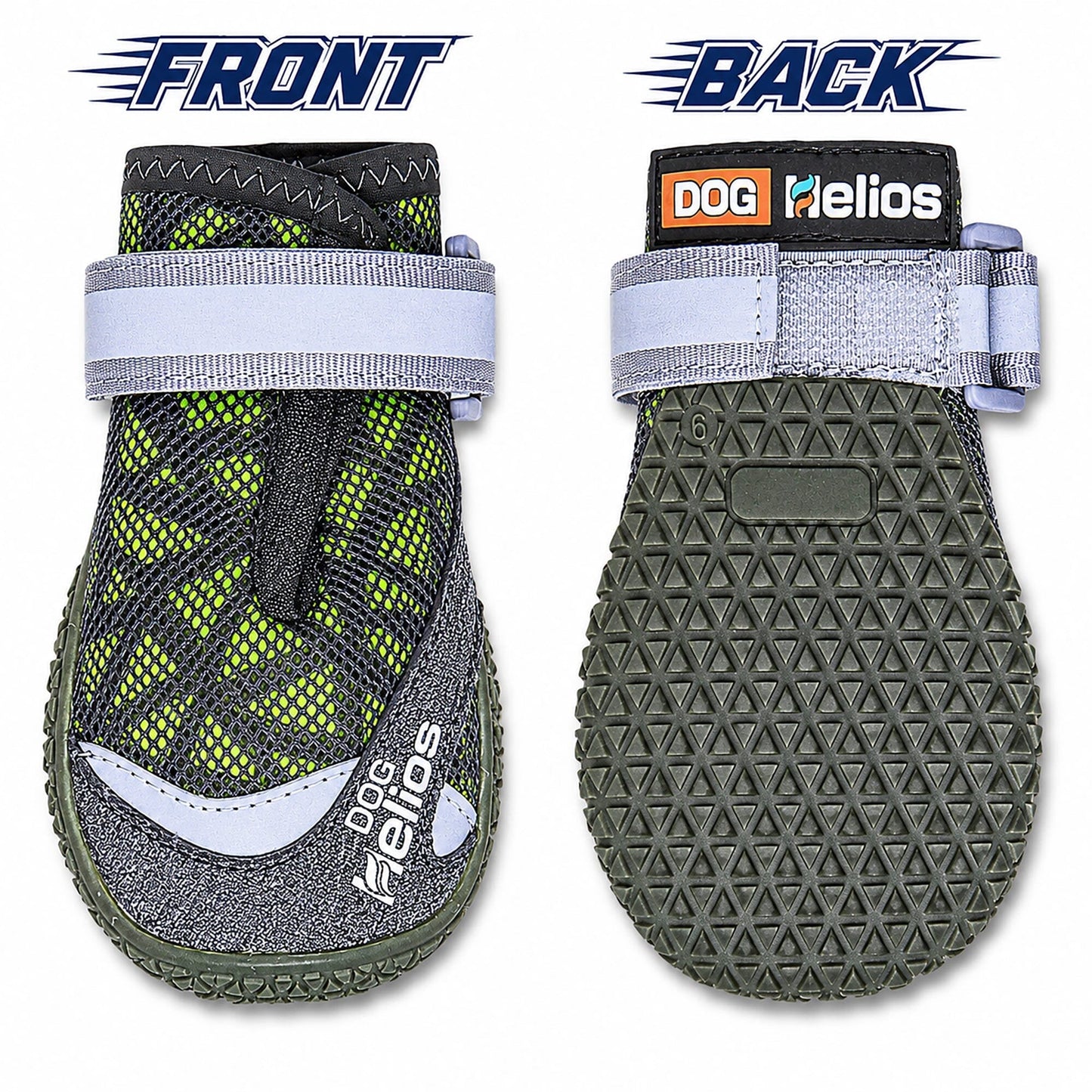 Dog Helios 'Surface' Premium Grip Performance Dog Shoes - Set Of 4