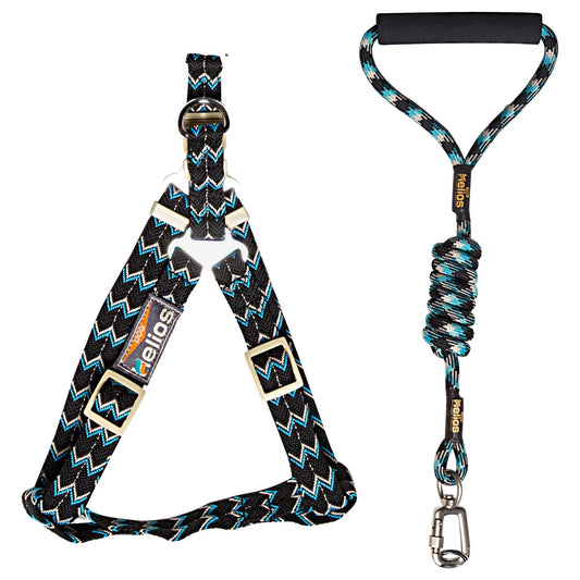 dog-harness-leash-set-surfside-adjustable-walking-combo-luxury-view-1 | Majestic Pet Kingdom