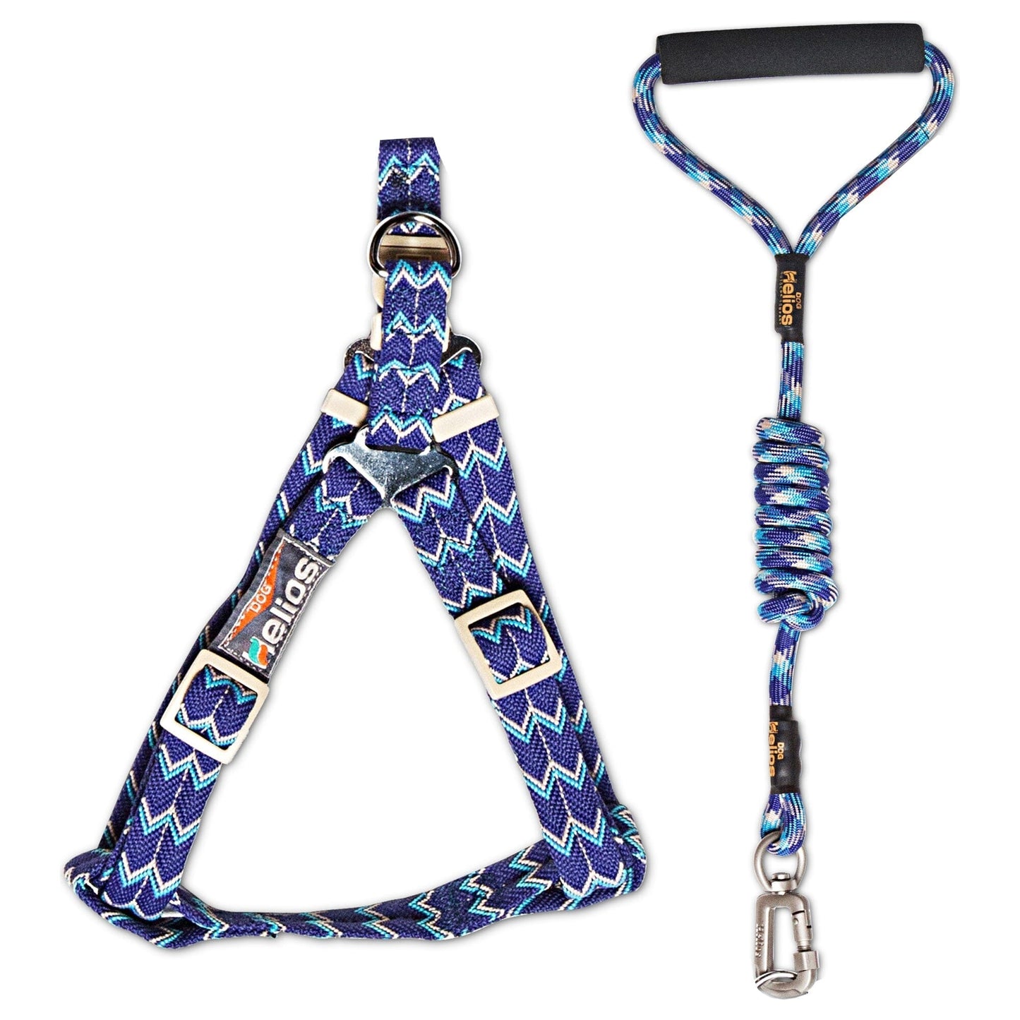 Dog Helios Surfside Designer Leash and Harness