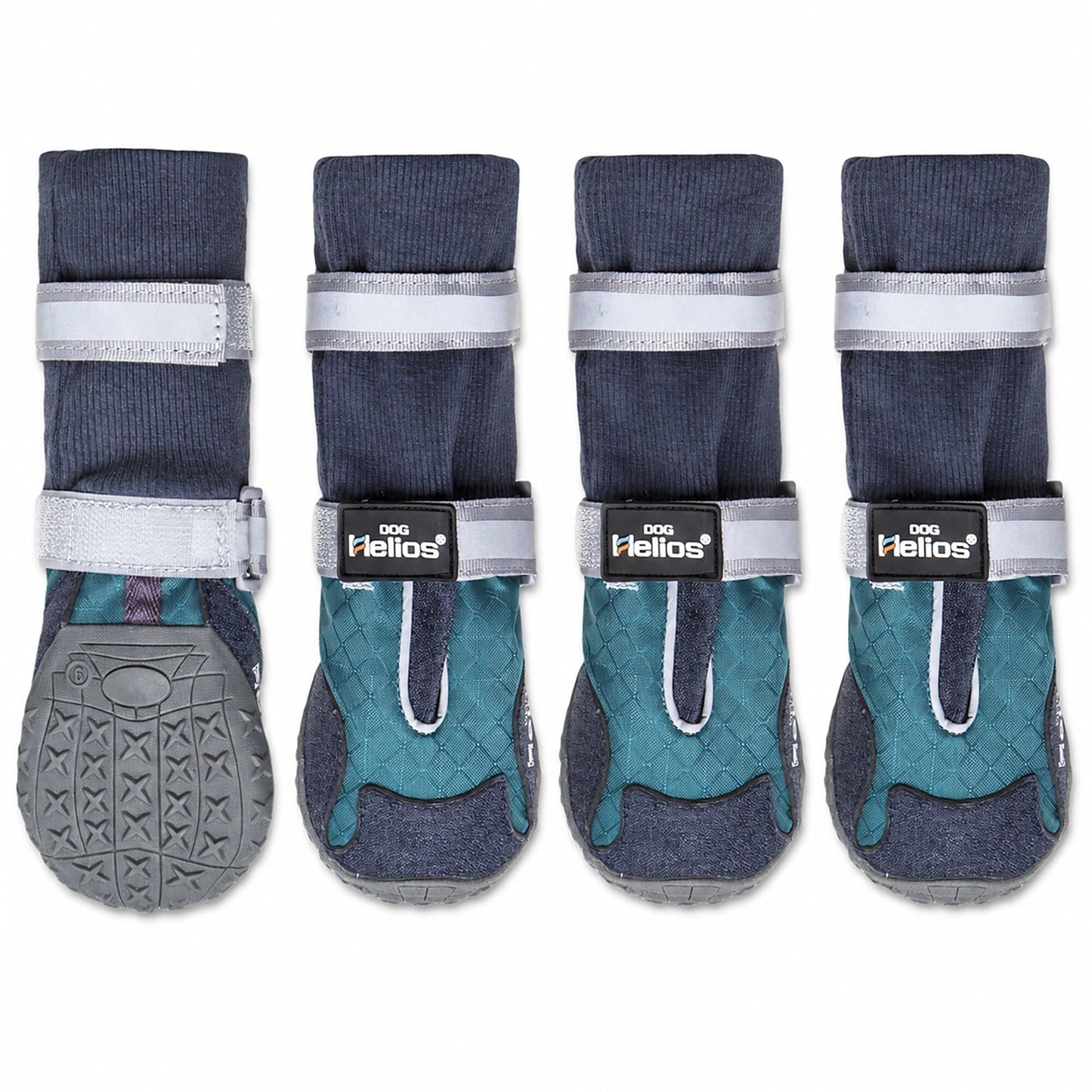 Dog Helios 'Traverse' Premium Grip High-Ankle Outdoor Dog Boots - Set Of 4