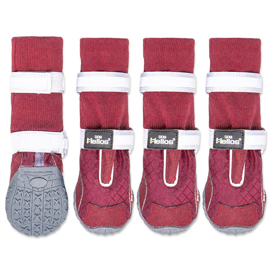 dog-outdoor-boots-high-ankle-grip-paw-protectors-4-pack-luxury-view-1 | Majestic Pet Kingdom