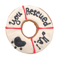 Homemade Rescue Me Cookie Gourmet Dog Treat Snack - 1 pc