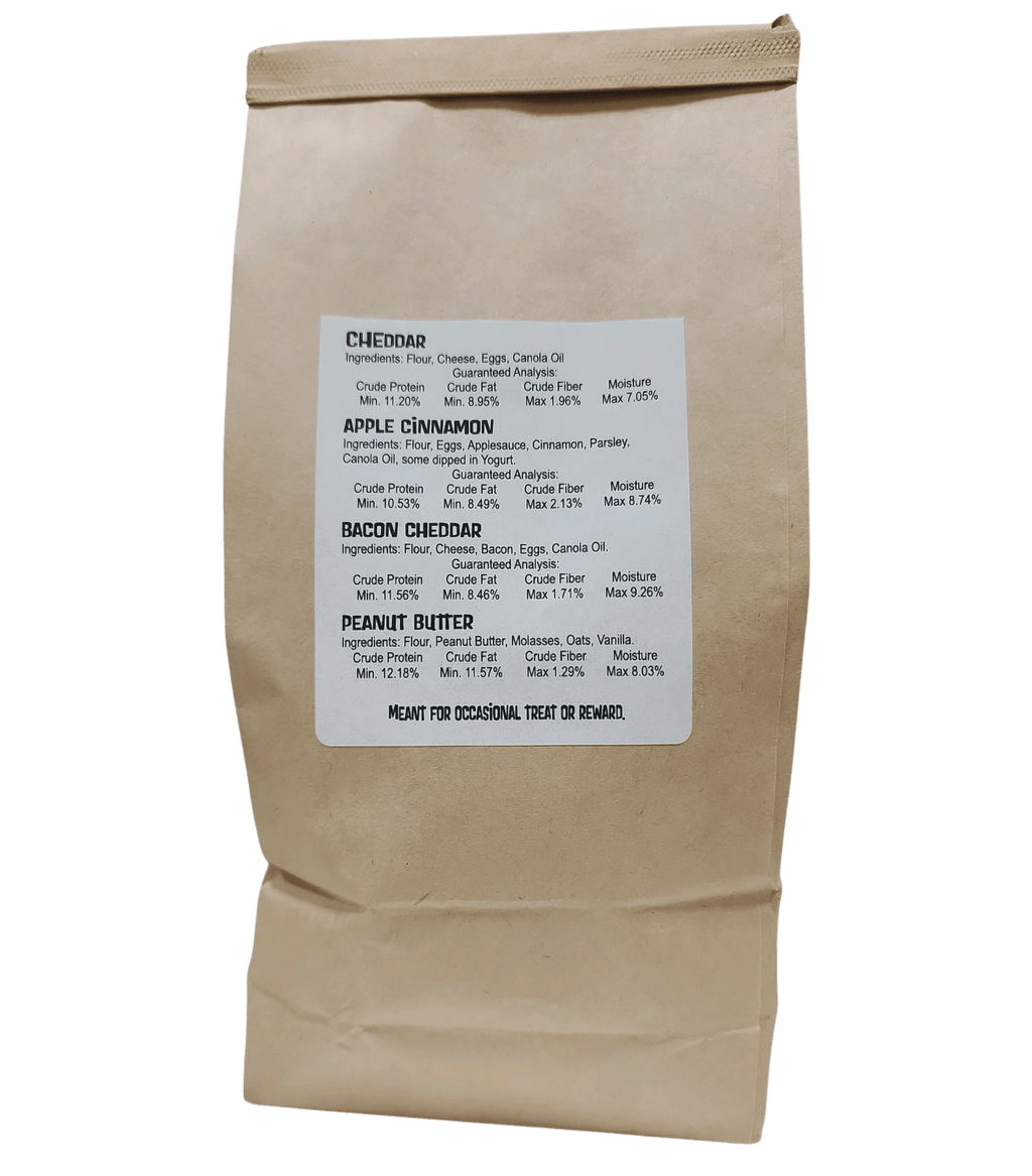 Homemade Dog Treat Party Bag – 1 lb Variety Mix