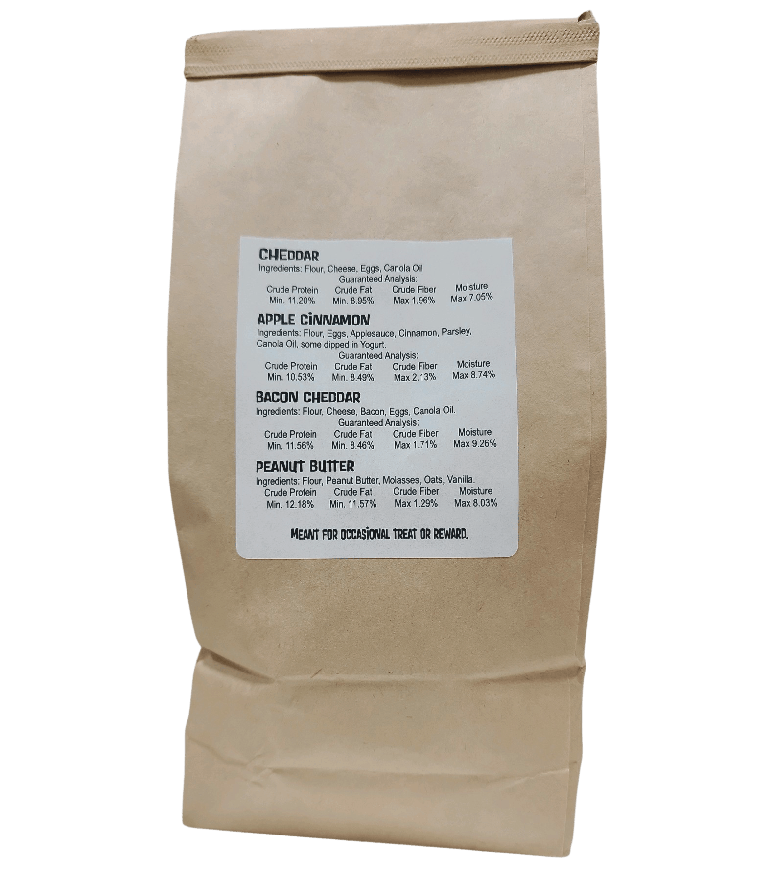 Homemade Dog Treat Party Bag – 1 lb Variety Mix