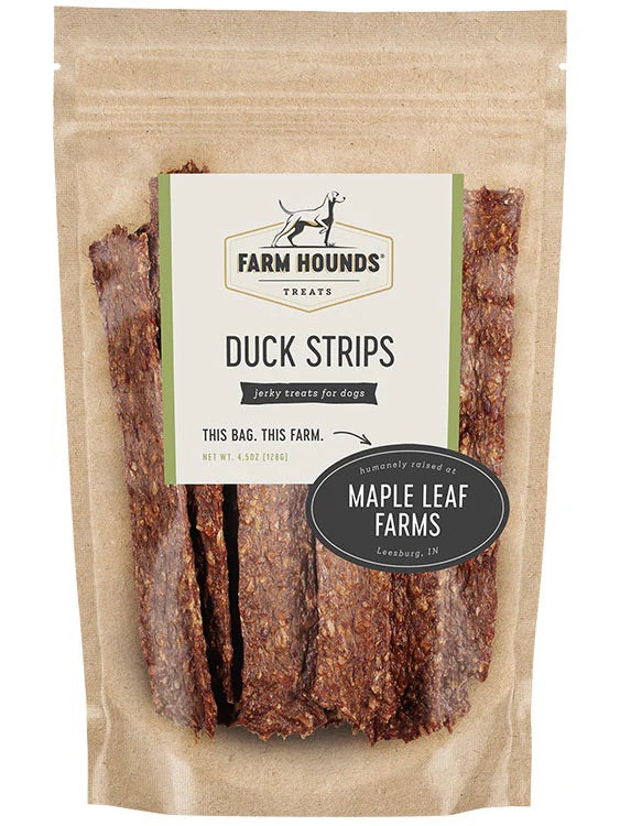 Dog Treats Plato Real Strips Duck Single Ingredient Chews