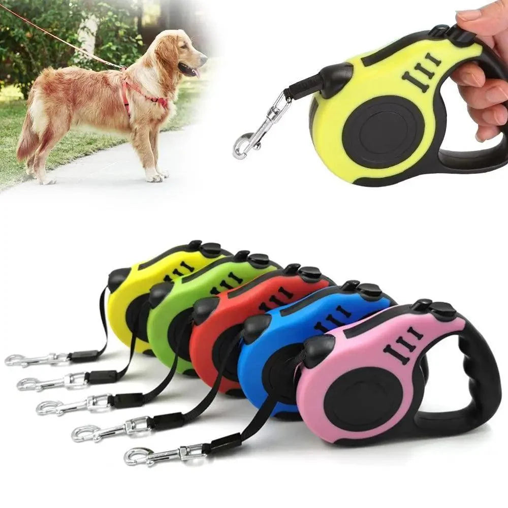 Automatic Retractable Tangle-Free Dog Walking Leash