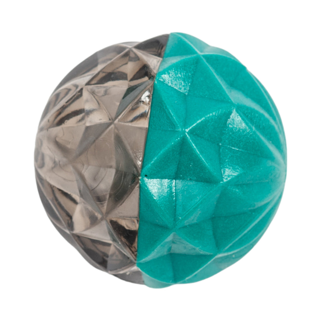 Geometric Textured Ball Dog Chew Toy for Small Dogs