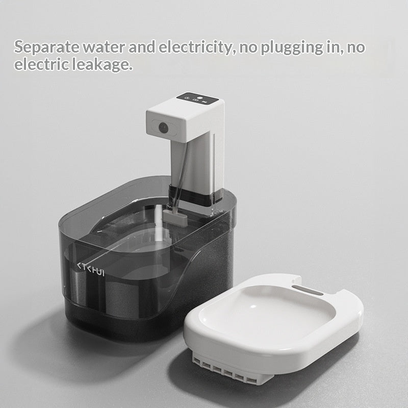 Cat Water Fountain With Smart Motion-sensing Water Dispensing And Quiet Filtration - Majestic Pet Kingdom