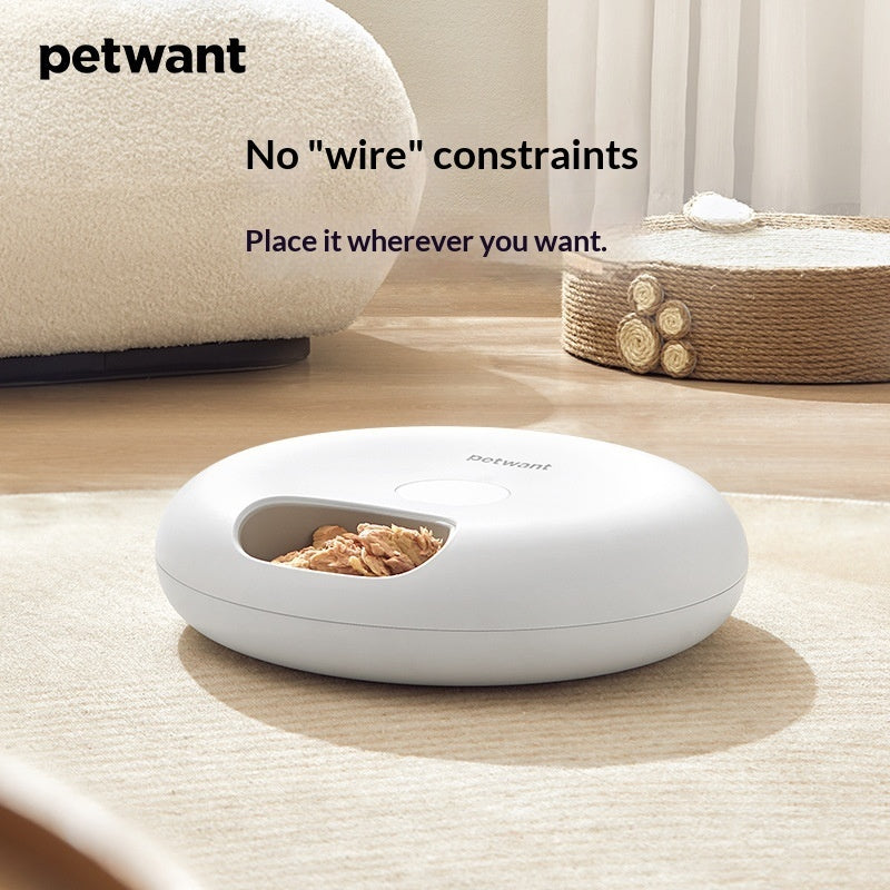 Smart App-Remote Freeze-Dried Snack Can Cat Automatic Feeder - Majestic Pet Kingdom