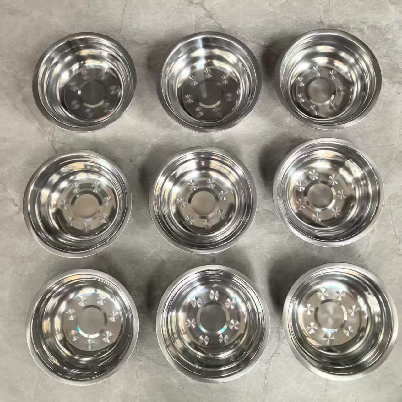Pet Feeding Cat Food Pet Plate Stainless Steel Thickened Rice Basin