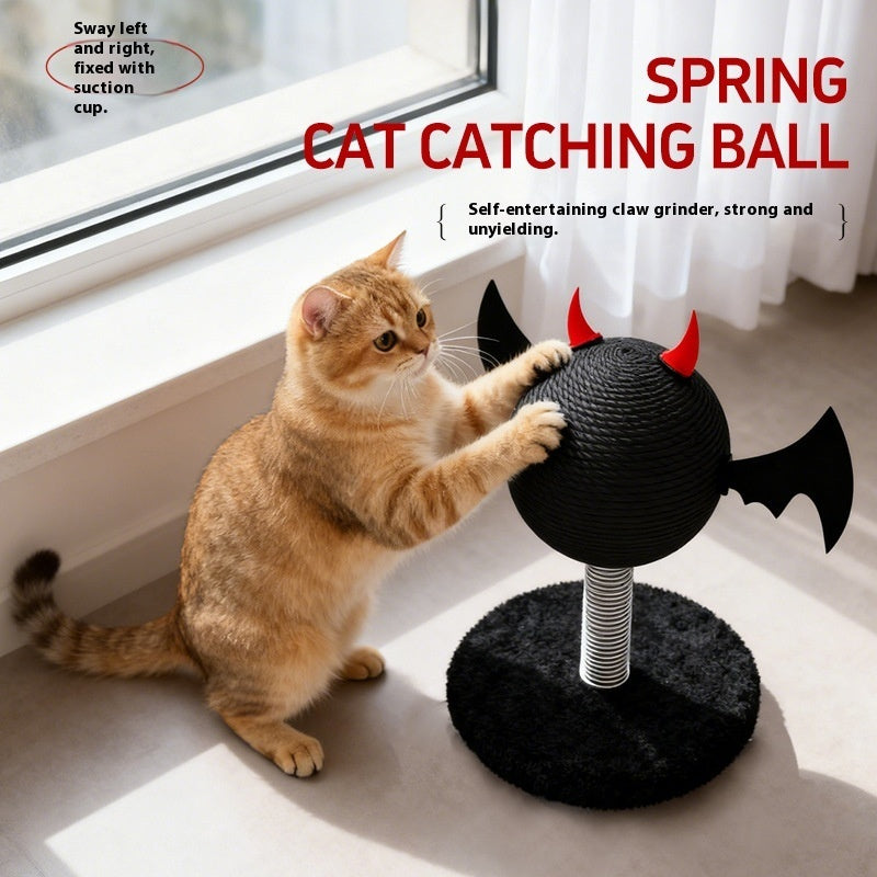 No Dandruff Self-hi Anti-stuffy Cat Scratching Board Self-hi Anti-stuffy Catch The Ball