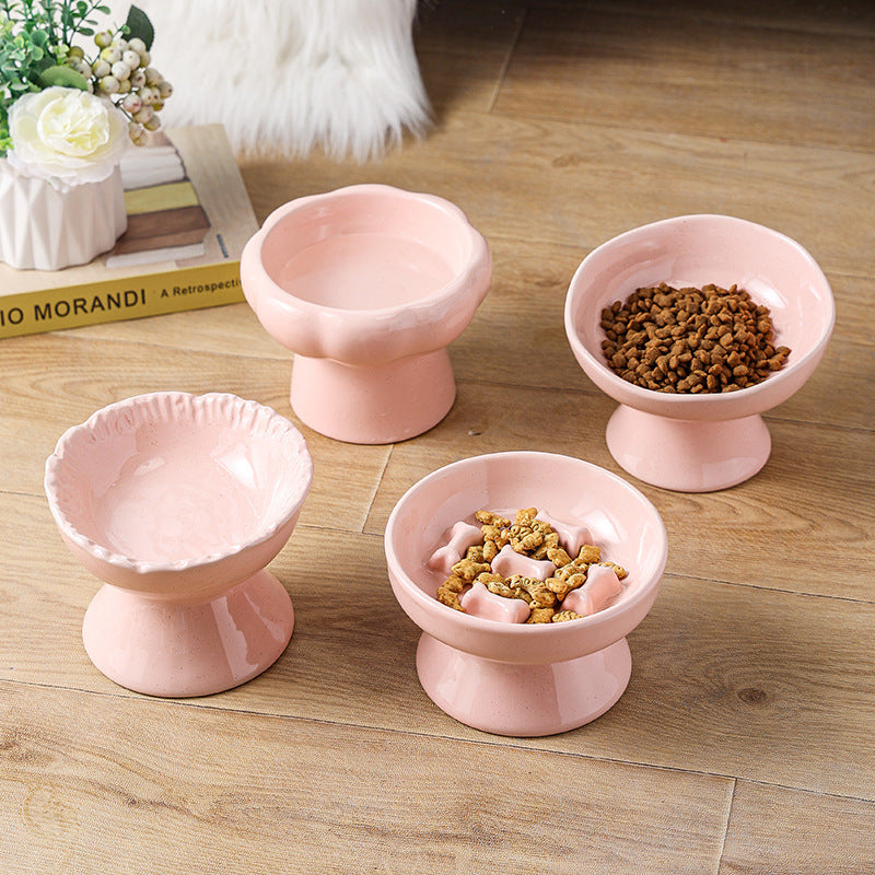 Anti-tumble Large Diameter Ceramic Pet Bowl - Majestic Pet Kingdom