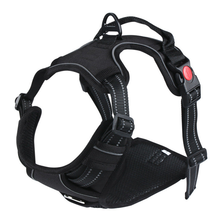 Explosion-Proof Pet Leash With Reflective Harness - Majestic Pet Kingdom