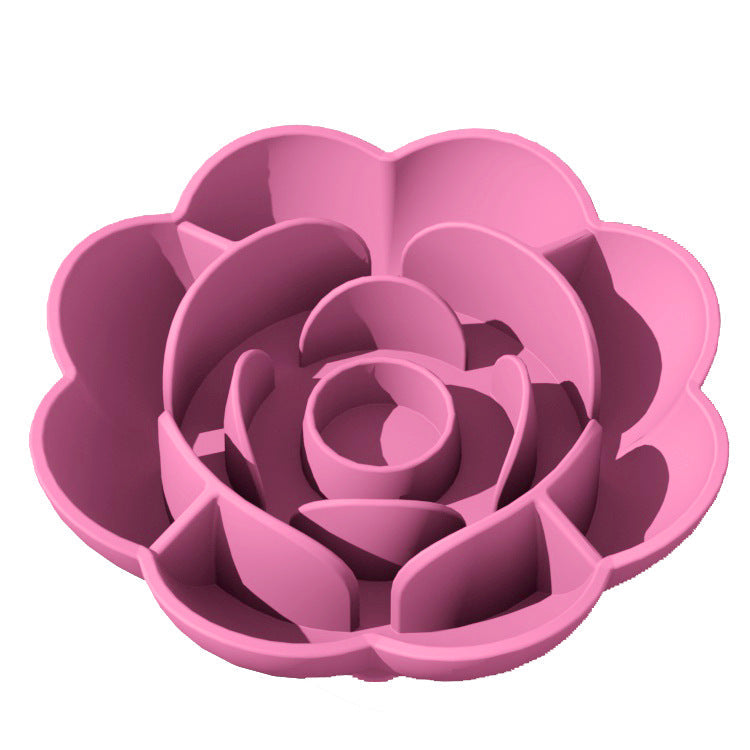 Non-slip Slow Feeding Silicone Dog Food Bowl Easy To Clean - Majestic Pet Kingdom