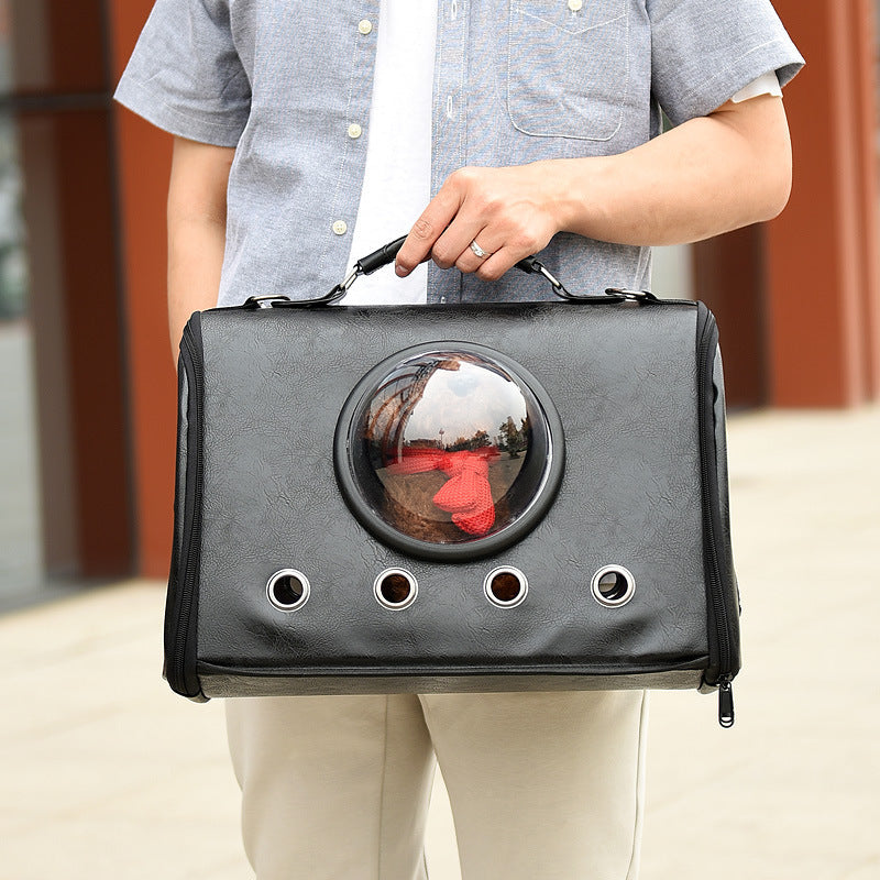 Transparent Cat Backpack & Dog Carrier Bag
