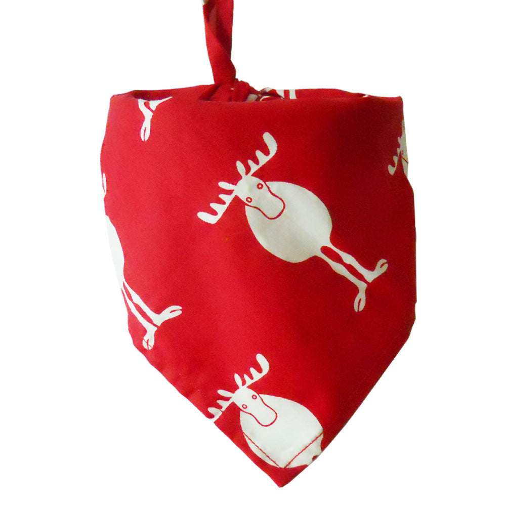 Cotton Triangle Scarf & Bib Set for Dogs & Cats